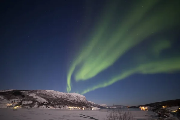 Noruega Sobre Paisagem Natural Fundo — Fotografia de Stock