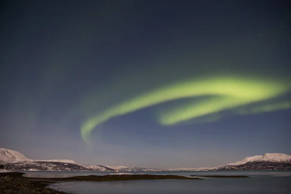 Norwegia Tle Krajobrazu — Zdjęcie stockowe