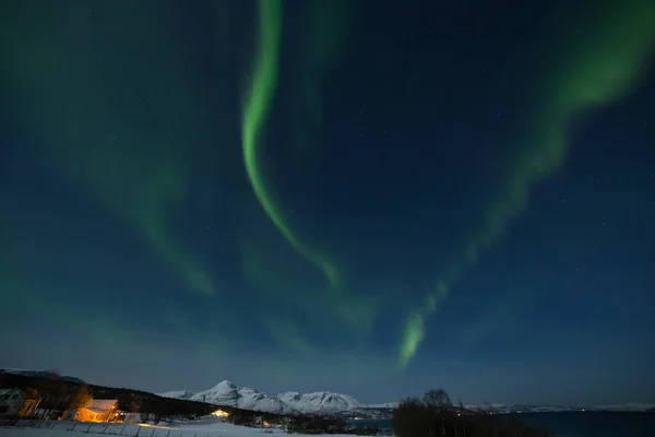 Noruega Sobre Paisagem Natural Fundo — Fotografia de Stock