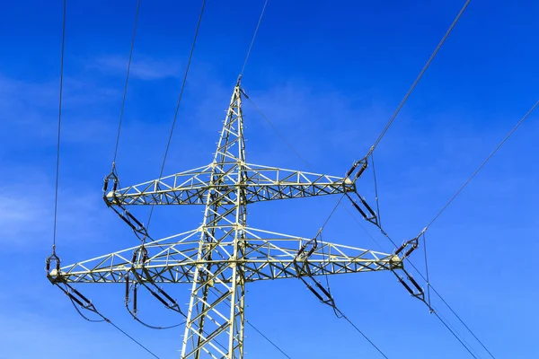 Sendemast Strommast Übertragungsstrom — Stockfoto