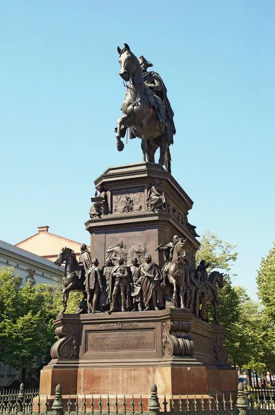 Estatua Ecuestre Frederick Gran Estatua Berlin Germany Equestria Frederick Gran — Foto de Stock