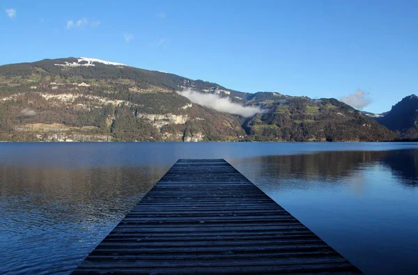 Vista Panoramica Bellissimo Paesaggio Alpino — Foto Stock