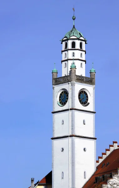 Blaserturm Στο Ravensburg Πόλη Των Πύργων — Φωτογραφία Αρχείου