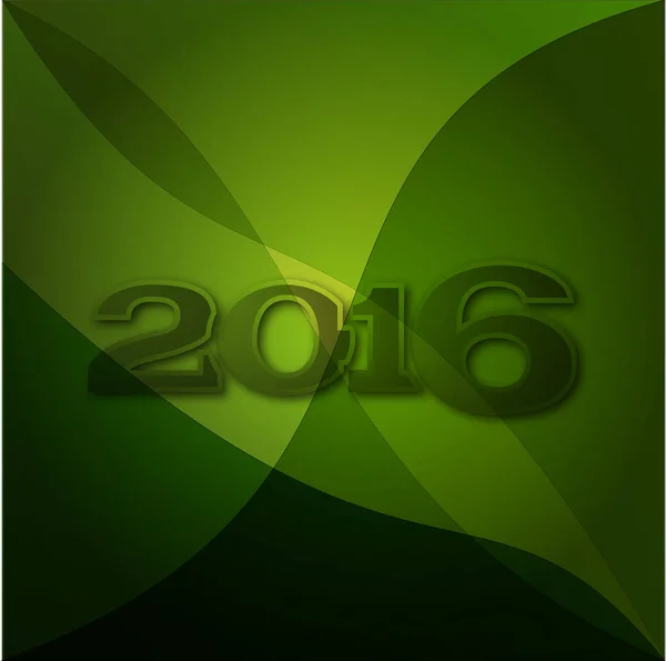 Abstrakter Hintergrund Frohes Neues Jahr 2016 — Stockfoto
