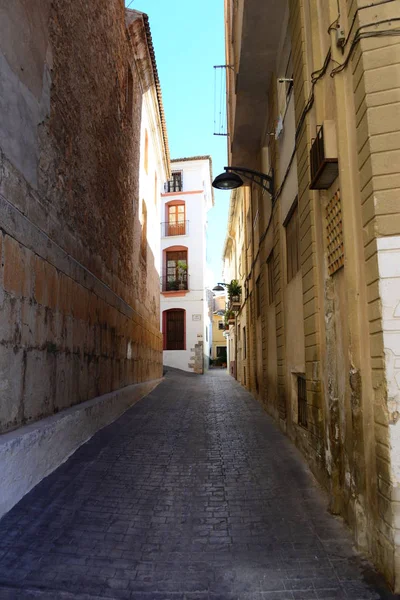 Houses Facades Callosa Sarria Spain — Stock Photo, Image