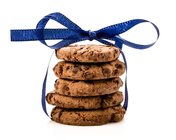 Cookies Aisladas Sobre Fondo Blanco — Foto de Stock