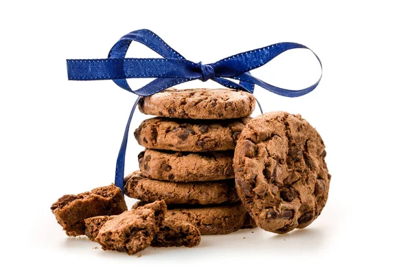 Cookies Aisladas Sobre Fondo Blanco — Foto de Stock