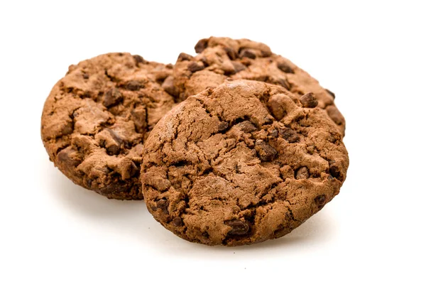 Cookies Aisladas Sobre Fondo Blanco —  Fotos de Stock