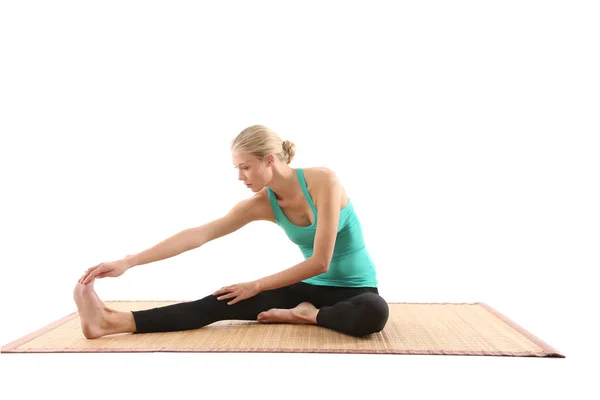 Young Woman Doing Yoga — Stock Photo, Image