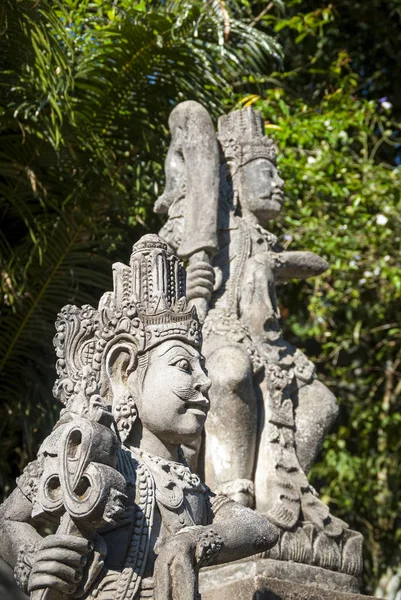 Hindu Templom Szobra Balin Indonéziában — Stock Fotó