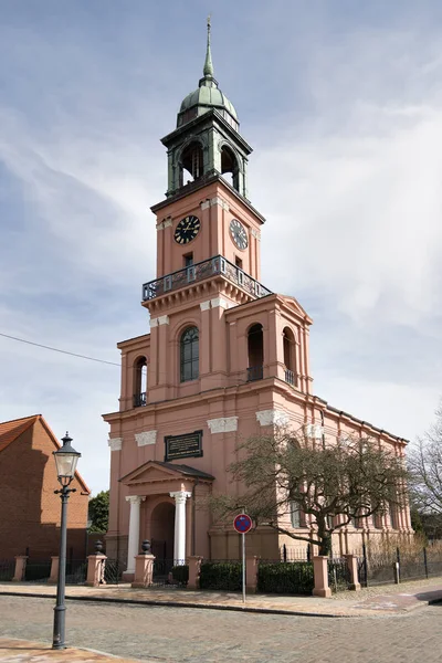 Kerk Met Naam Remonstrantenkirche Friedrichstadt Noord Duitsland — Stockfoto