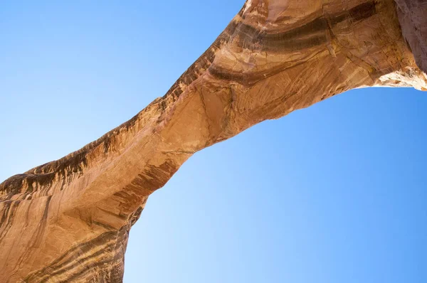 Sipapu Natuurlijke Brug Utah Stenen Boog — Stockfoto
