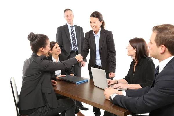 Handshake Agreement Business Dealings — Stock Photo, Image