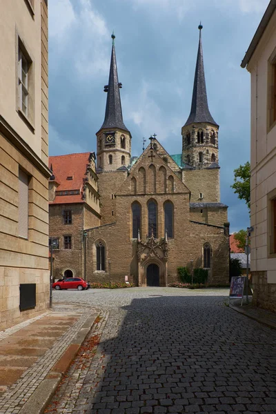 Hrad Katedrála Merseburg Saxonanhalt Německo — Stock fotografie