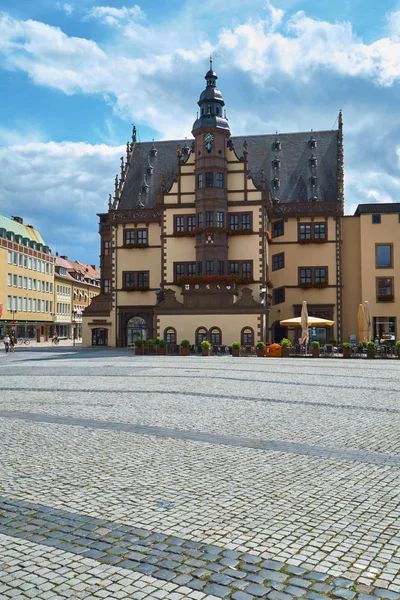 Cityscape Schweinfurt Χαμηλότερη Φραγκονία Γερμανία — Φωτογραφία Αρχείου