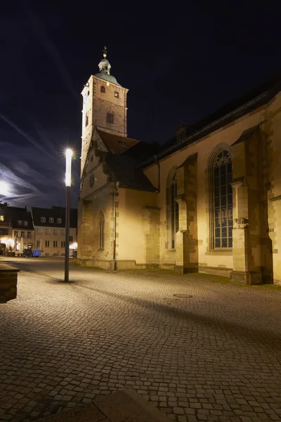 Centro Histórico Ciudad Schweinfurt Franconia Inferior Alemania — Foto de Stock