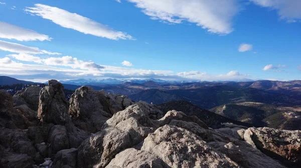 コロラド州ロッキー山脈の冬景色 — ストック写真