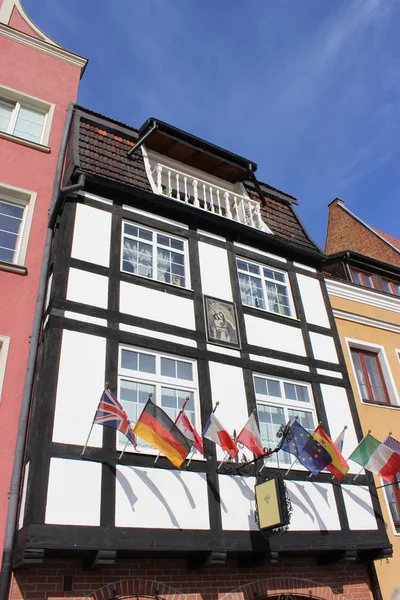 Altes Stadthaus Danzig — Stockfoto