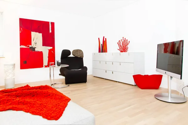 Woonkamers Interieur Appartement — Stockfoto