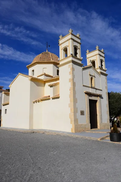 Fachadas Igreja Espanha Costa Branca — Fotografia de Stock