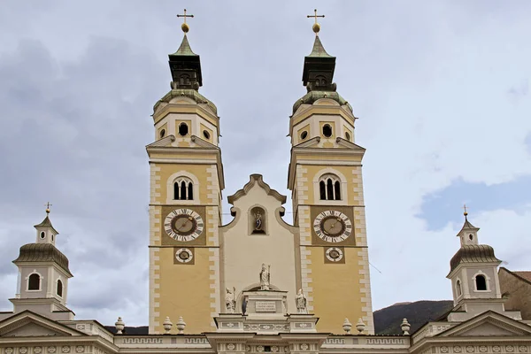 Les Tours Cathédrale Brixen Tyrol Sud — Photo