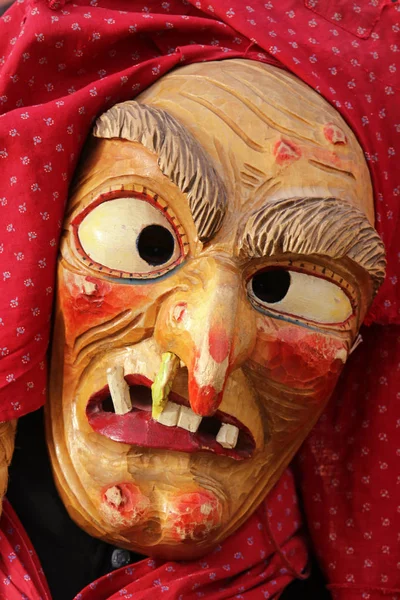 Scary Masks Carnival Celebration — Stock Photo, Image