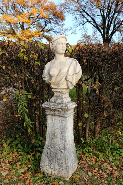 Статуя Парку Маєтку Графа Шереметьєво Кусково — стокове фото