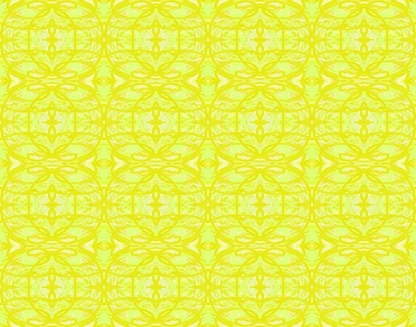 Φόντο Αφηρημένη Ατελείωτες Μοτίβο Κίτρινο Πράσινα Στολίδια — Φωτογραφία Αρχείου