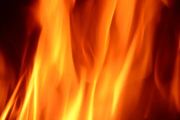Melegítő Kandalló Tűz — Stock Fotó