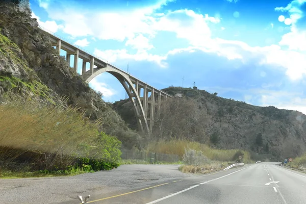 Mosty Drodze Granady Hiszpania Motril — Zdjęcie stockowe