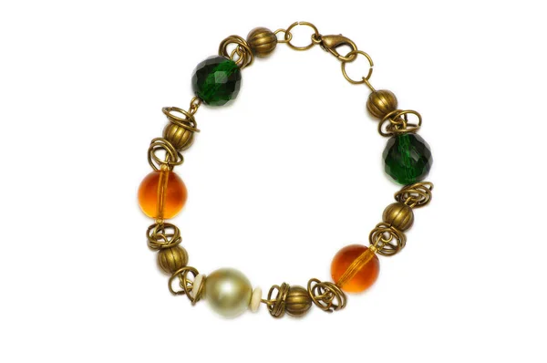 Necklace Glass Bracelet Industrial Arts — Stock Photo, Image