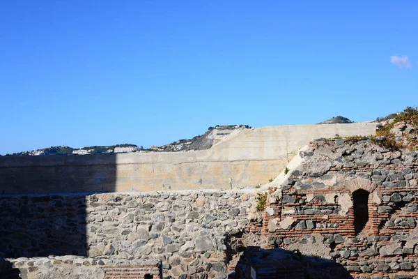 Vue Panoramique Sur Les Ruines Architecturales Anciennes — Photo