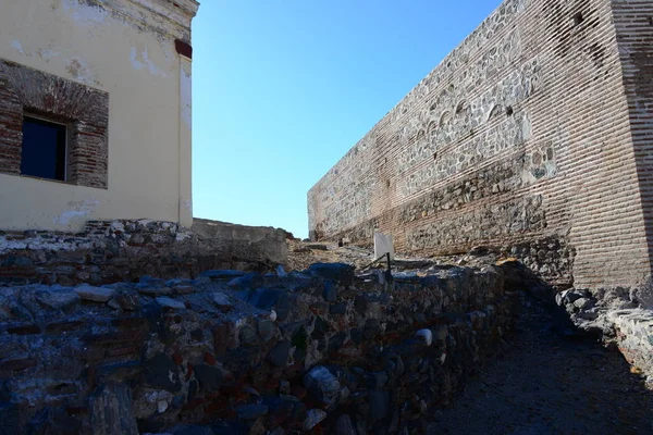 Vista Panorámica Antiguas Ruinas Arquitectónicas — Foto de Stock