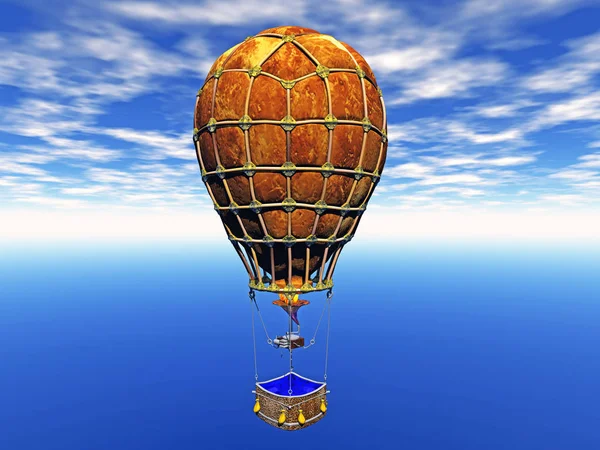 Hot Air Balloon Air Transportation — Stock Photo, Image