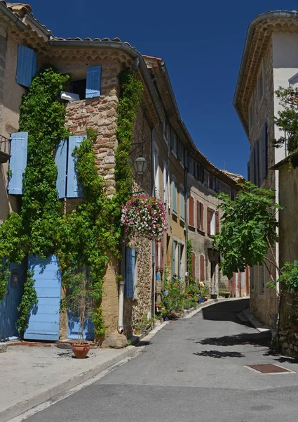 Pequeña Ciudad Gigondas Provence Sur Francia — Foto de Stock