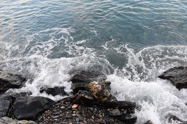 Ondas Água Mar Azul Natureza Viagens — Fotografia de Stock