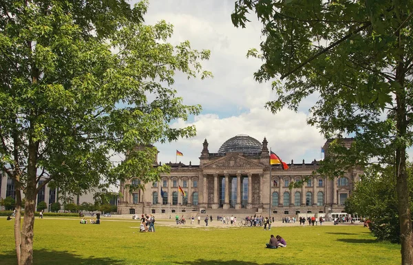 Reichstag Berlin Deutschland Reichstag Berlin Niemcy — Zdjęcie stockowe