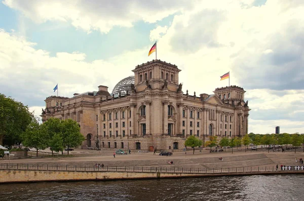 Reichstag Berlin Deutschland Reichstag Berlin Németország — Stock Fotó