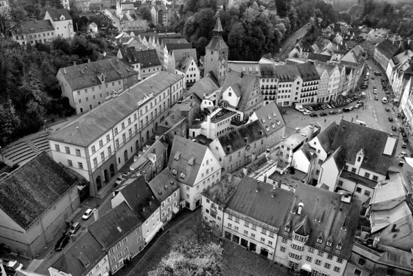 Landsberg Lech Ovanifrån — Stockfoto