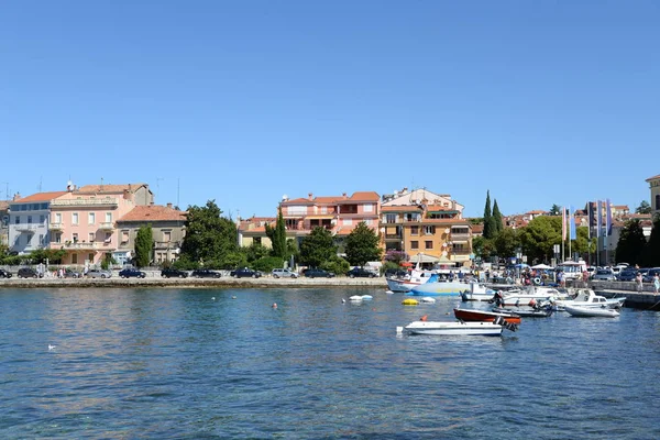 Rovinj Istria Chorwacja Morze Morze Śródziemne Wybrzeże Półwysep Stare Miasto — Zdjęcie stockowe