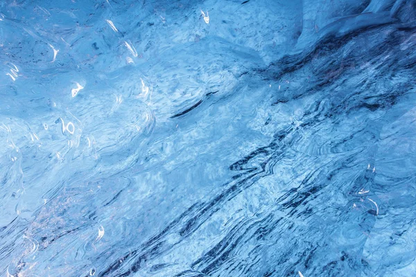 Bevroren Ondergrond Met Ijspatroon — Stockfoto