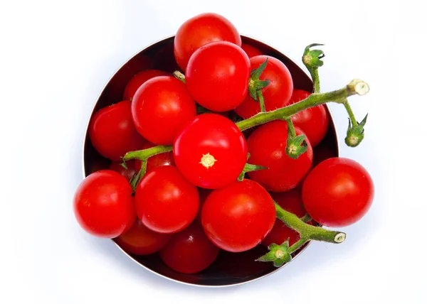 Kleine Leckere Rote Tomaten Pachino — Stockfoto