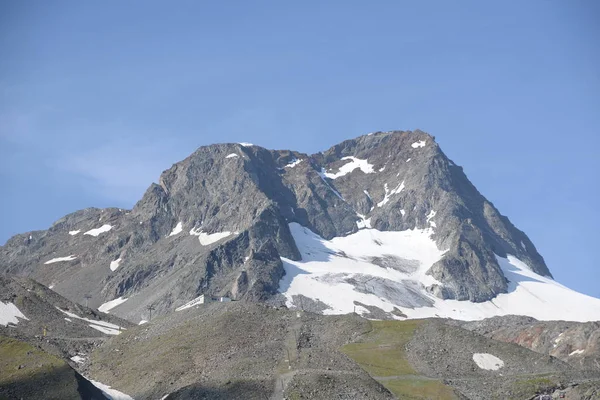 Pala Stubai Alpes Stubai Alpes Montaña Montaña Altas Montañas Alpino — Foto de Stock