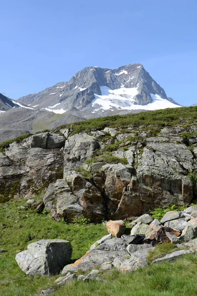 Blade Tip Stubai Stubai Alps Stubaital Alpen Berg Bergen Hoge — Stockfoto