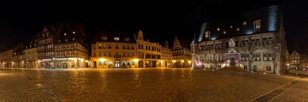 Mercado Quedlinburg — Fotografia de Stock