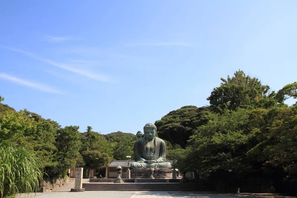 Den Stora Buddhastatyn Kamakura Japan — Stockfoto