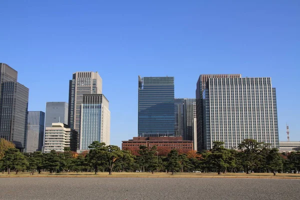 Rascacielos Parque Hibiya Tokio Japón — Foto de Stock