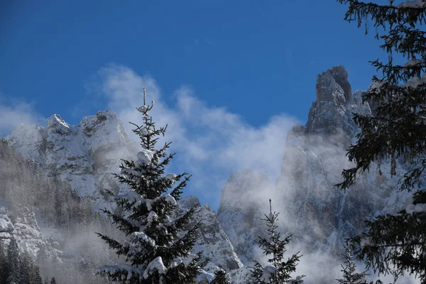 Rosetta Wollken Dolomitas — Foto de Stock