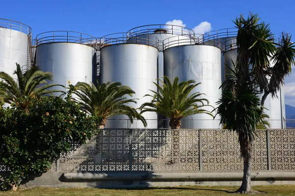 Ein Gas Petrol Tank Spain Costa Del Sol — Stock Photo, Image