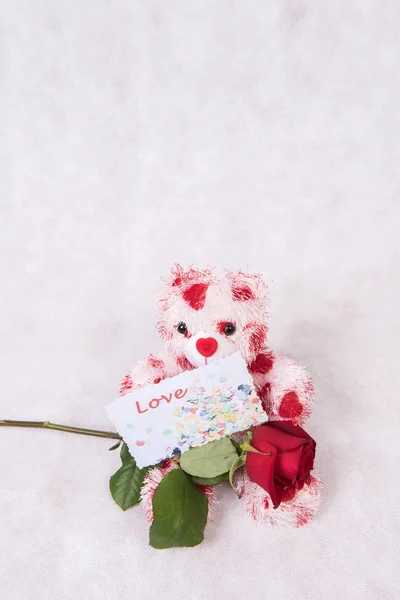 Fondo Colorido Para Tarjeta Del Día San Valentín — Foto de Stock